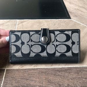 Black Coach Wallet